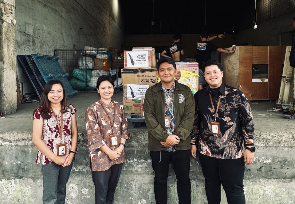 Patraland Amarta Apartment – Patra Residence Palagan Donasikan Sembako untuk Korban Bencana Banjir Sumatera dalam rangka HUT Pertamina ke-68